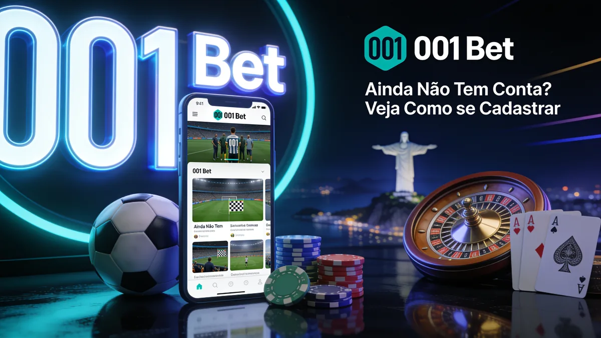 Ainda Não Tem Conta? Veja Como se Cadastrar — 001 bet no Brasil